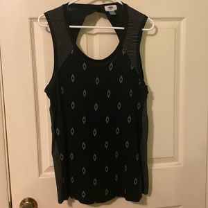 Sleeveless Black Shirt